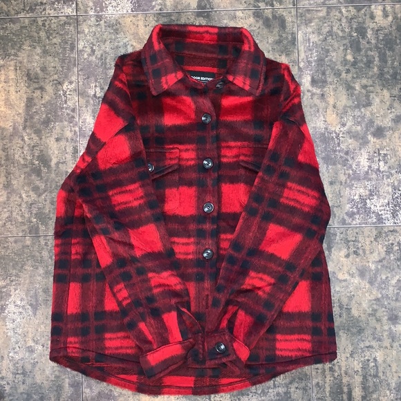 Wool plaid sweater. - Picture 3 of 3